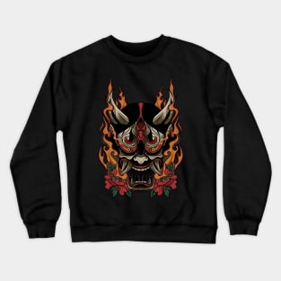 Hannya Mask Crewneck Sweatshirt